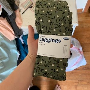 Flower leggings